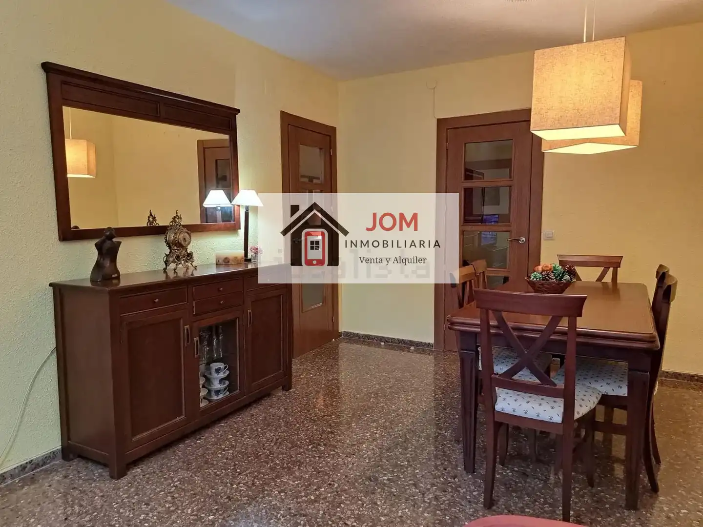 Dining room of Flat for sale in Albacete  with Air Conditioner, Heating and Furnished