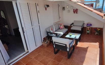 Terrace of Attic to rent in  Santa Cruz de Tenerife Capital  with Terrace, Furnished and Oven