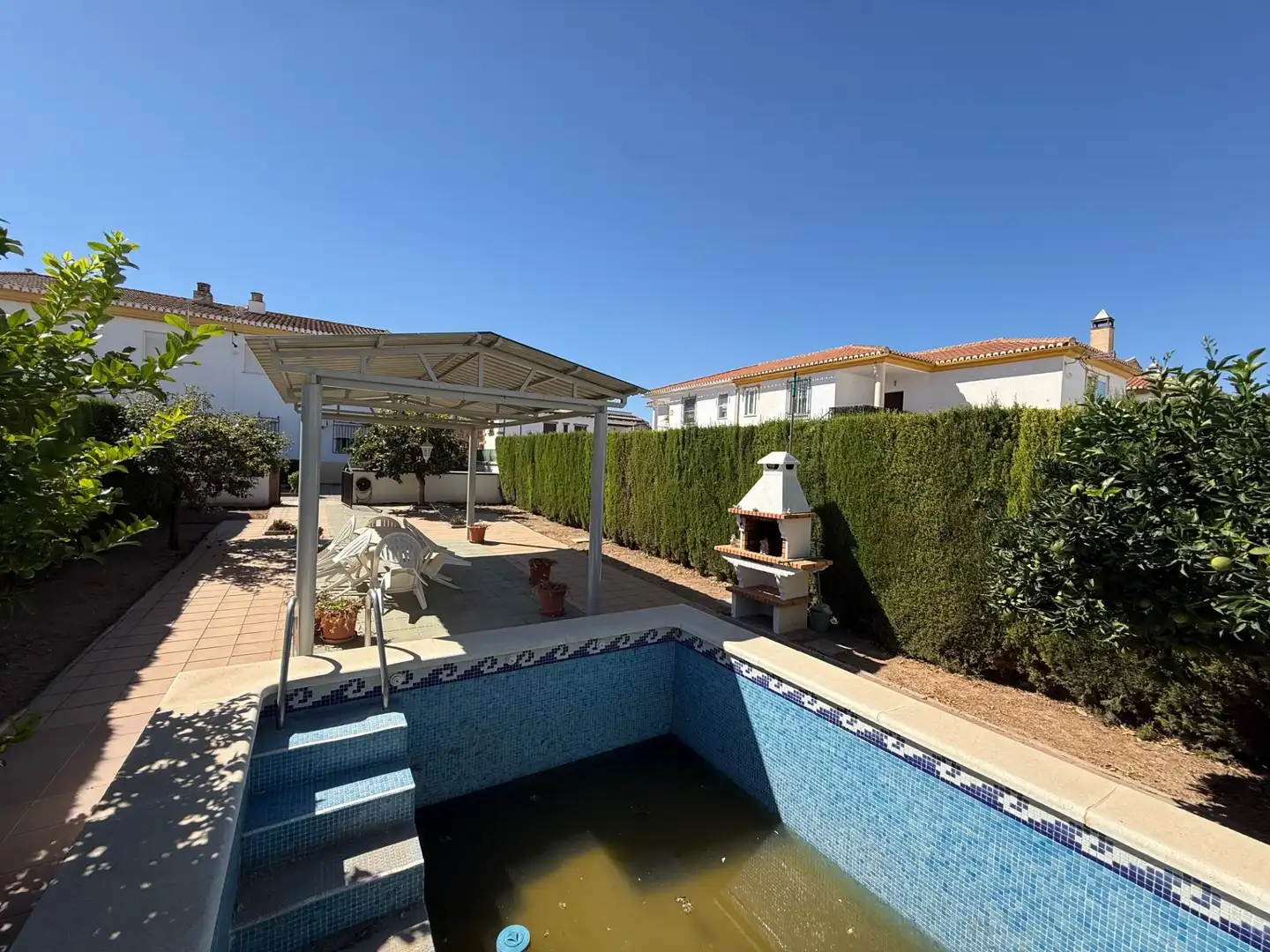Swimming pool of Houses for sale in Láchar  with Private garden, Terrace and Swimming Pool