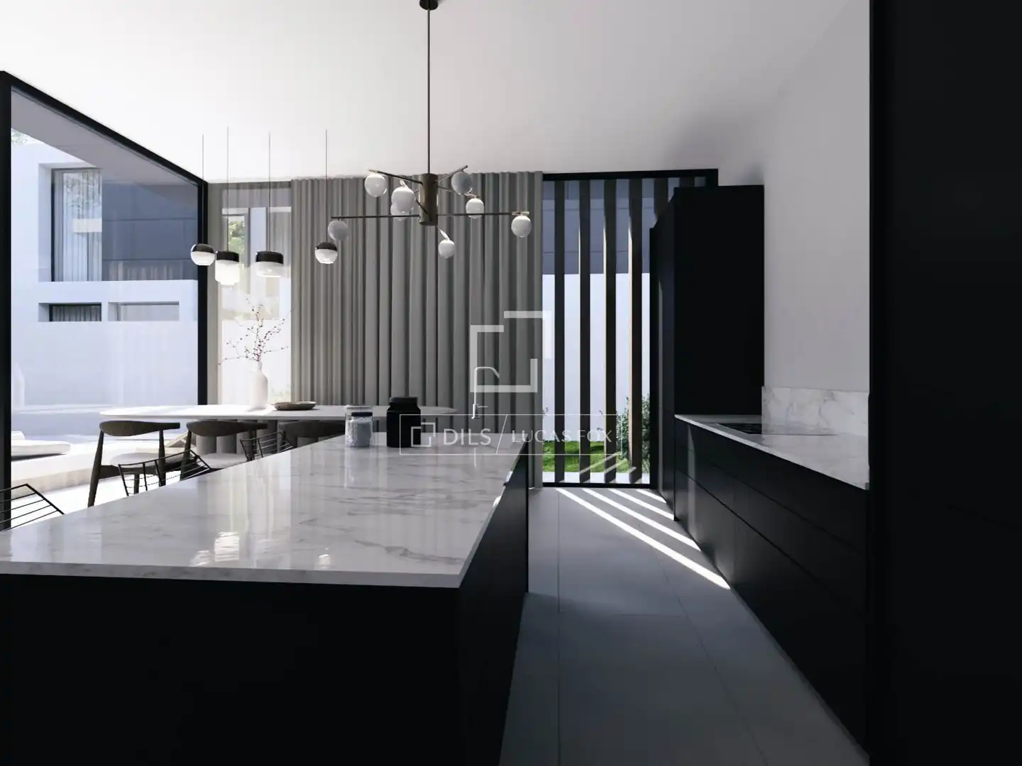 Kitchen of Houses for sale in Majadahonda  with Air Conditioner, Private garden and Swimming Pool