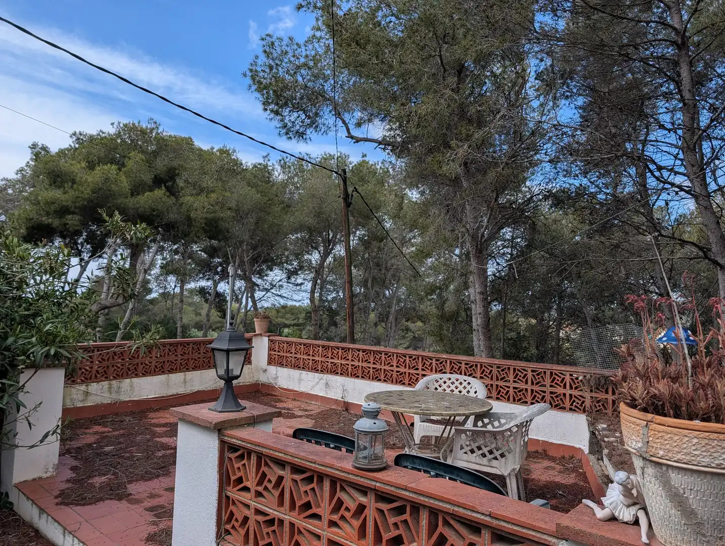 Terrace of Houses for sale in Vilanova i la Geltrú  with Heating, Terrace and Swimming Pool