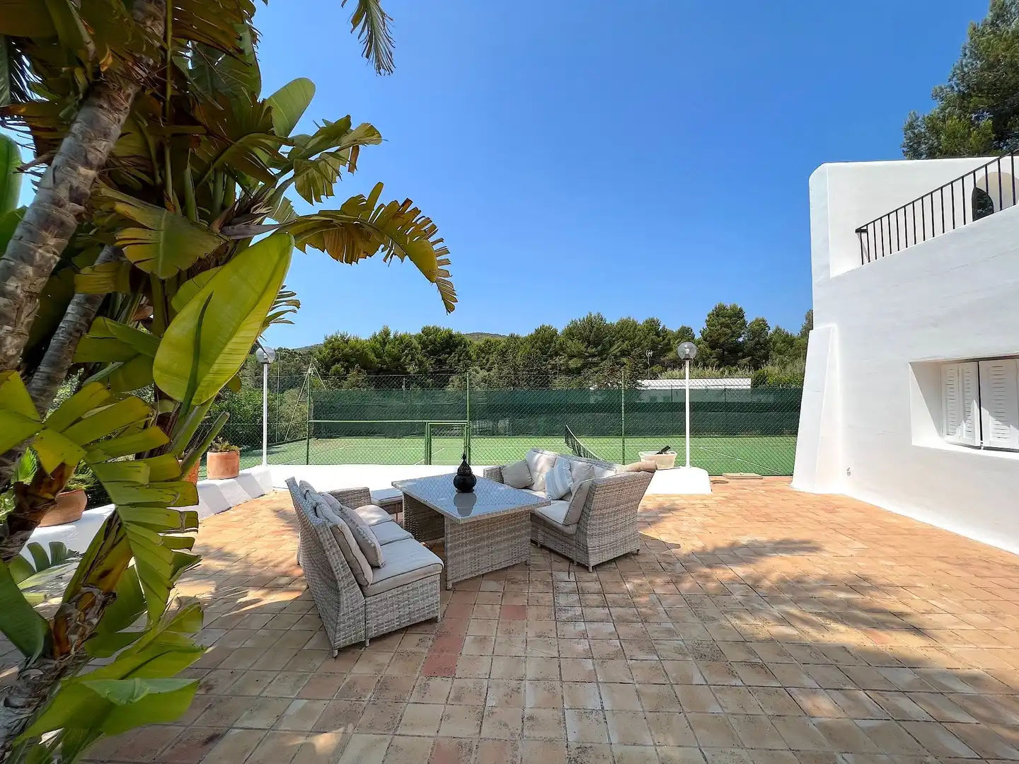 Terrace of Houses for sale in Sant Antoni de Portmany  with Air Conditioner, Heating and Private garden