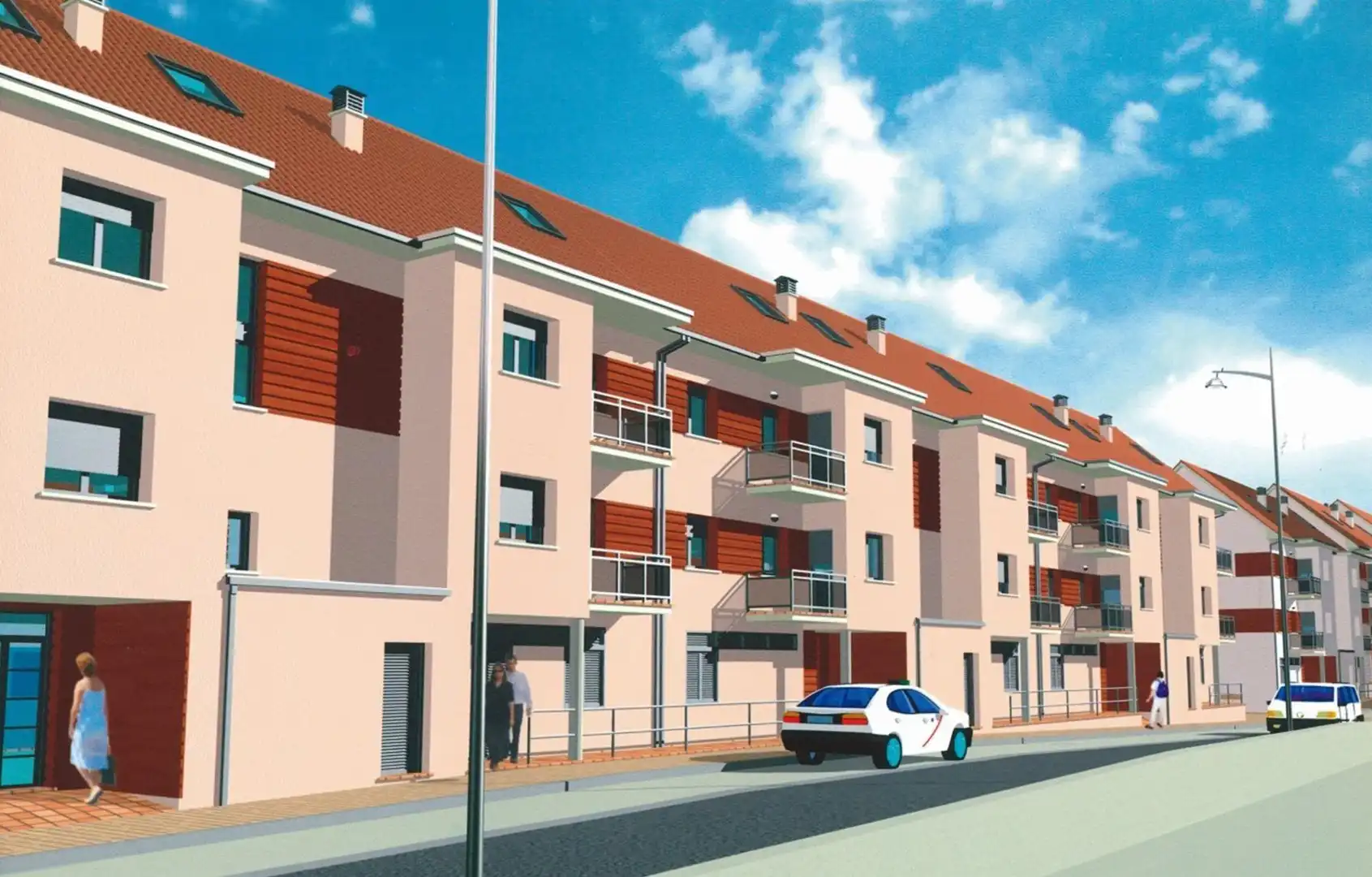 Vista exterior de Edificio en venta en Sabiñánigo