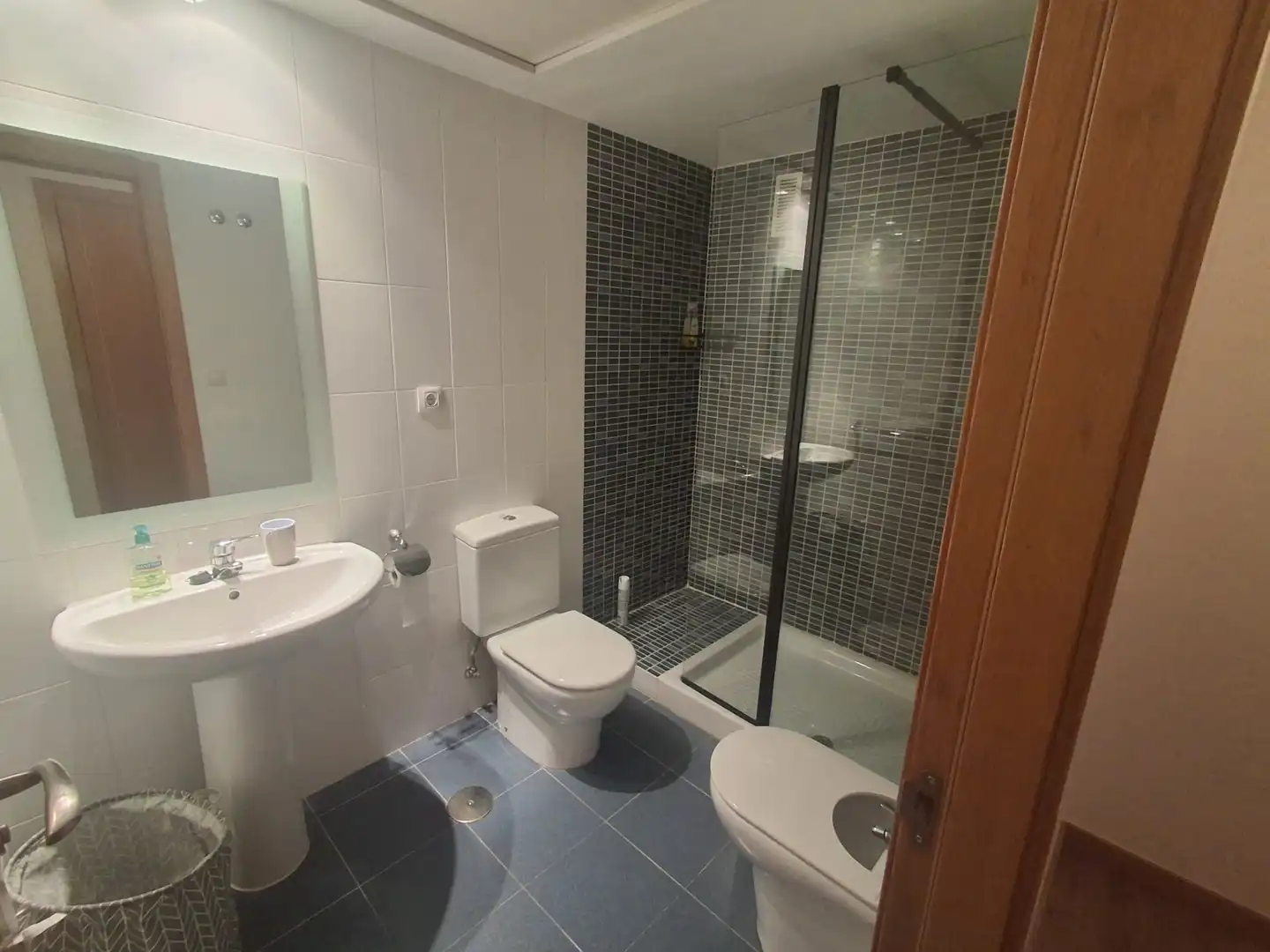Bathroom of Flat for rent in Alicante / Alacant  with Air Conditioner, Heating and Terrace