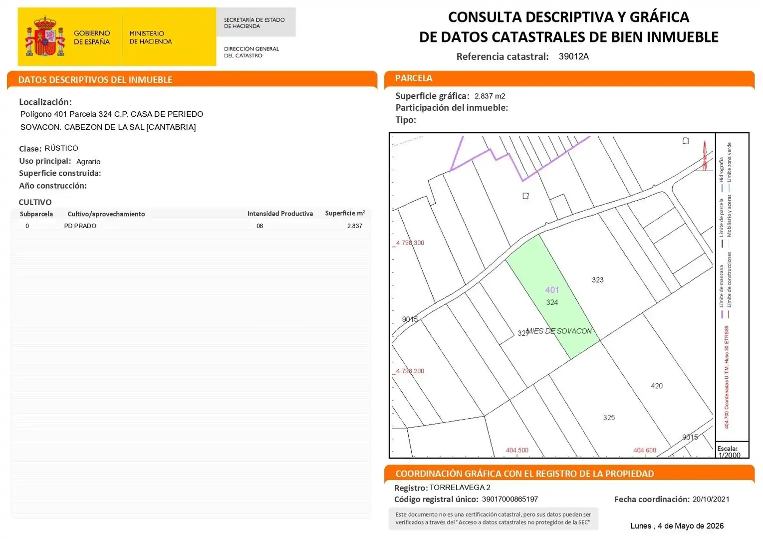 Terreny residencial en venda a Cabezón de la Sal, imagen 8