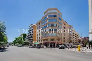 Exterior view of Flat for rent in Madrid  with Air Conditioner, Heating and Furnished