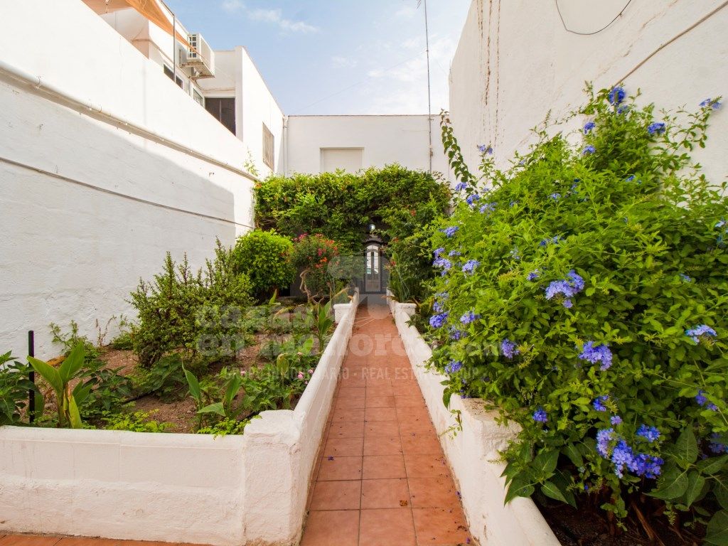 Jardín de Casa o chalet en venta en Es Castell con Jardín privado