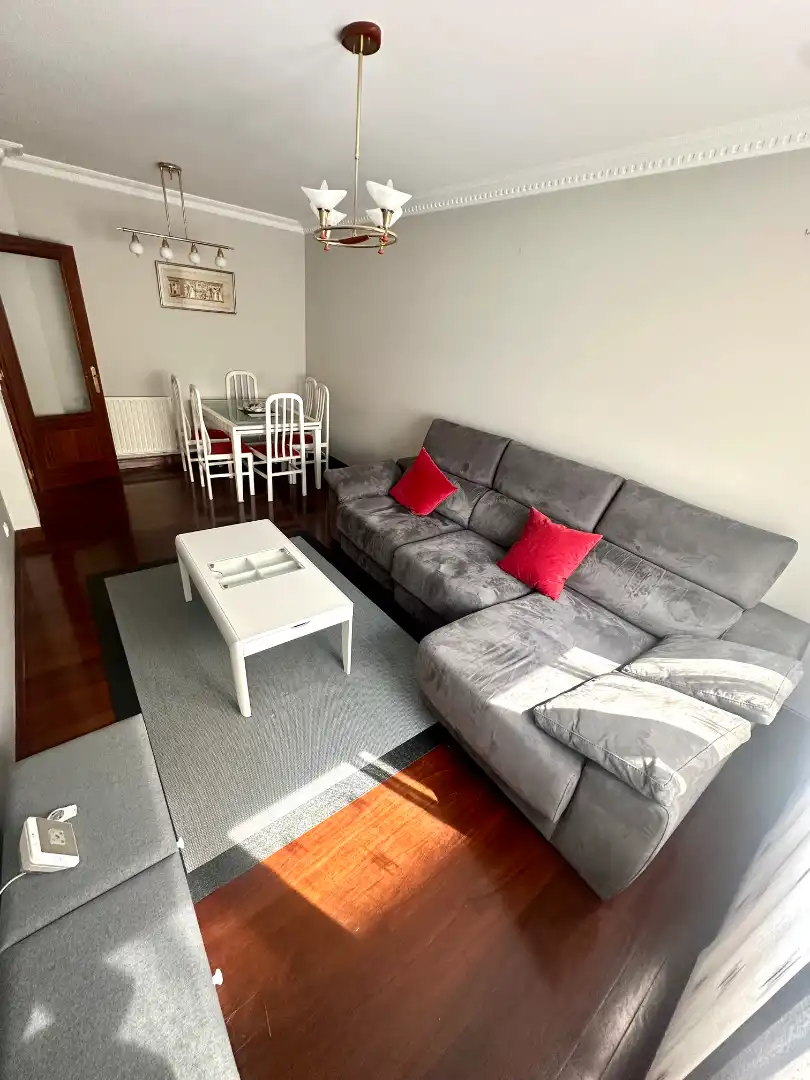 Living room of Flat for sale in Barakaldo   with Heating, Storage room and Furnished