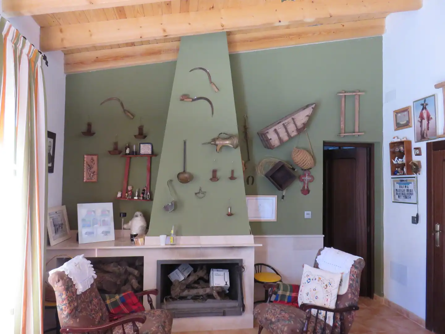Sala de estar de Finca rústica en venta en Murcia con Jardín privado, Terraza y Trastero