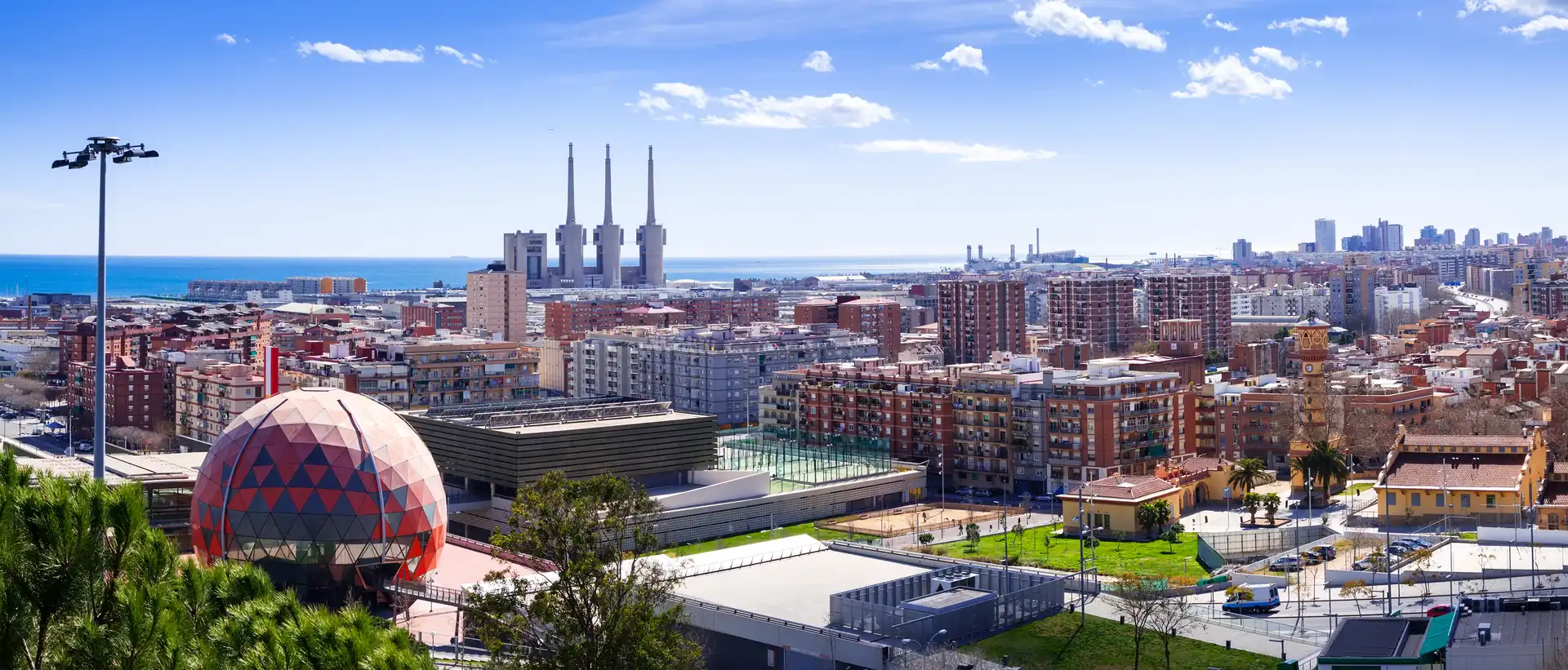 Vista exterior de Oficina de alquiler en Badalona con Aire acondicionado y Terraza