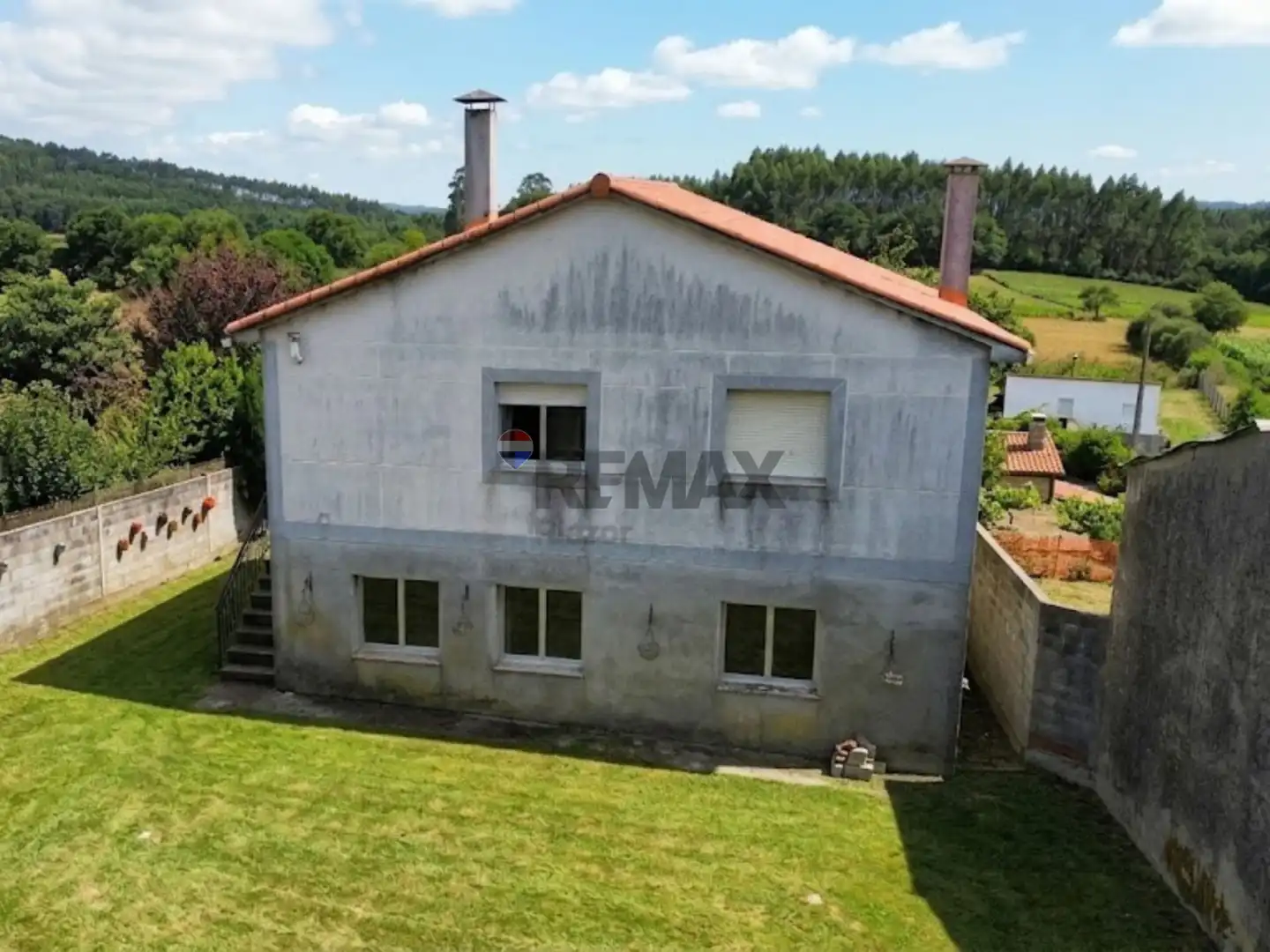 Vista exterior de Casa o chalet en venta en Arzúa con Jardín privado, Trastero y Amueblado