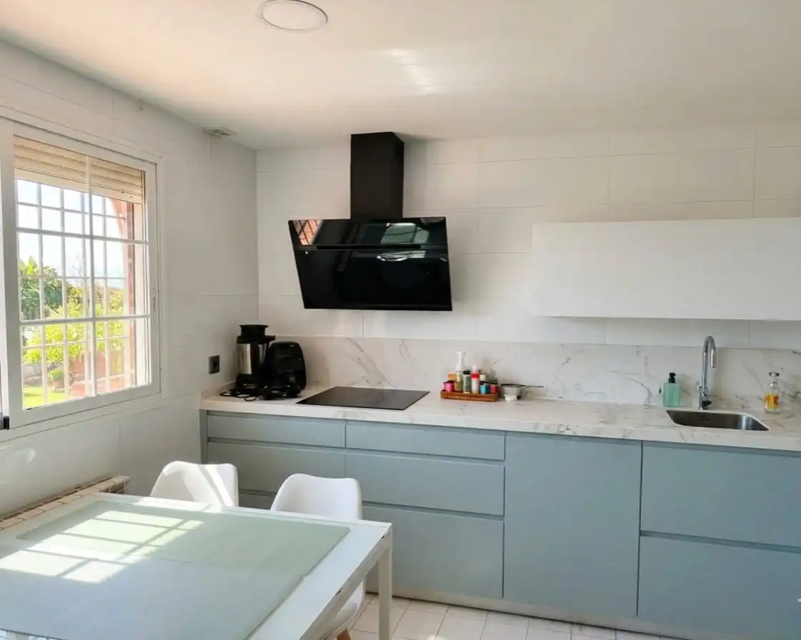 Cocina de Casa adosada en venta en Algete con Aire acondicionado, Calefacción y Jardín privado