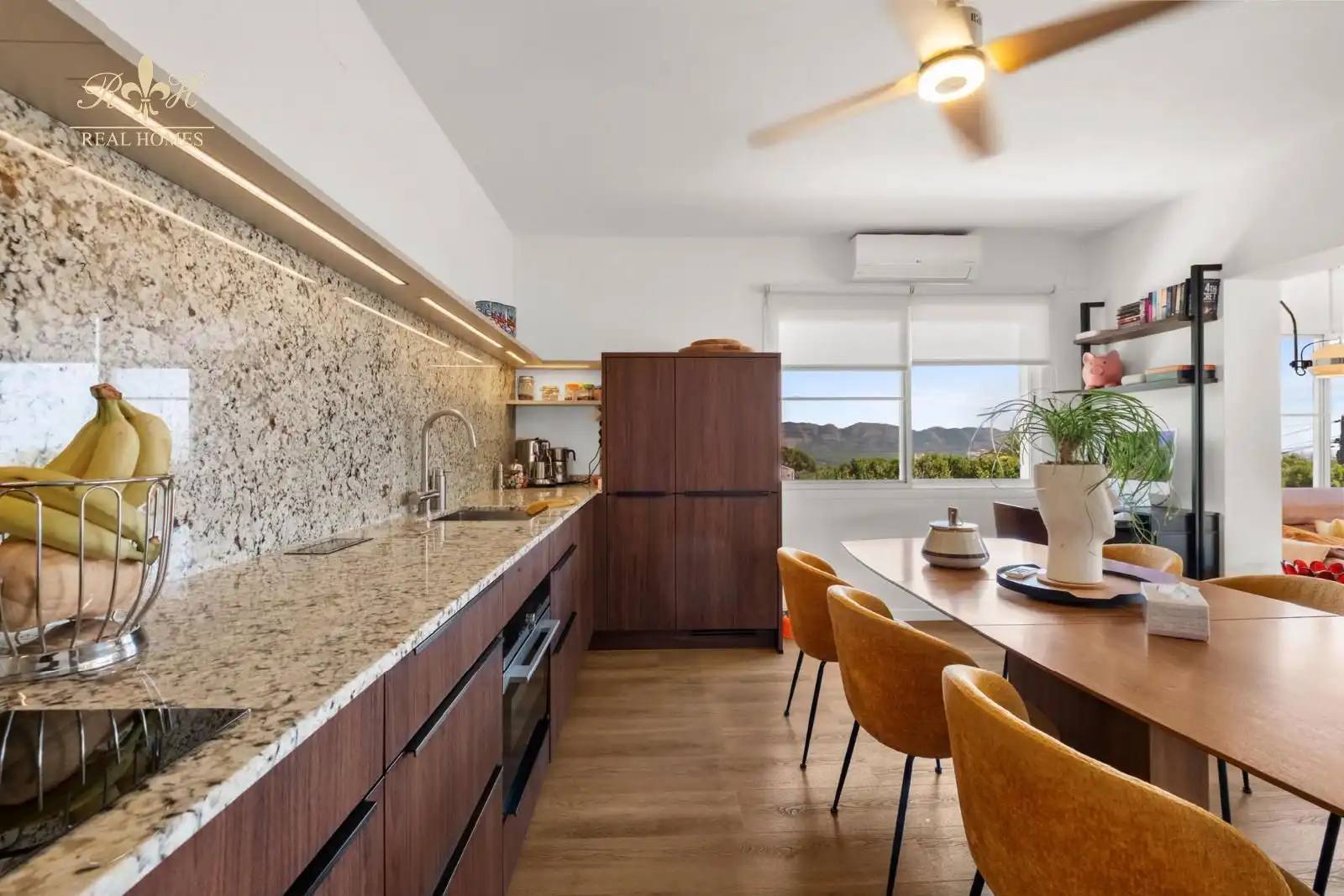 Cocina de Casa o chalet en venta en La Nucia con Aire acondicionado, Piscina y Amueblado