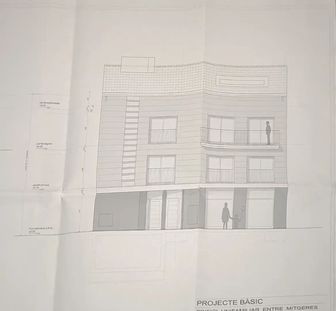 Vista exterior de Residencial en venta en Cubelles