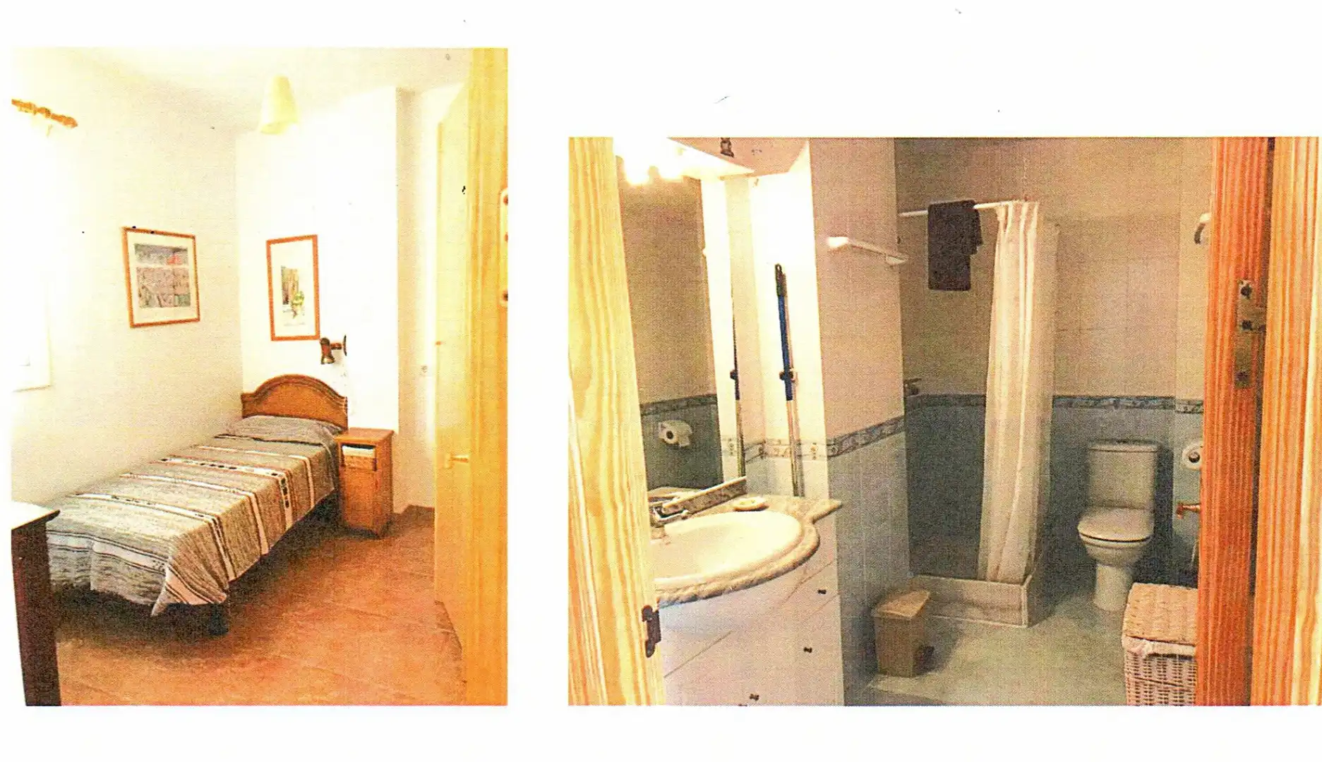 Badezimmer von Wohnung zum Verkauf in L'Ametlla de Mar  mit Klimaanlage und Balkon