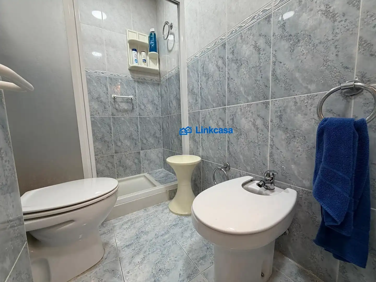 Bathroom of Flat for sale in Madrid  with Heating, Private garden and Terrace