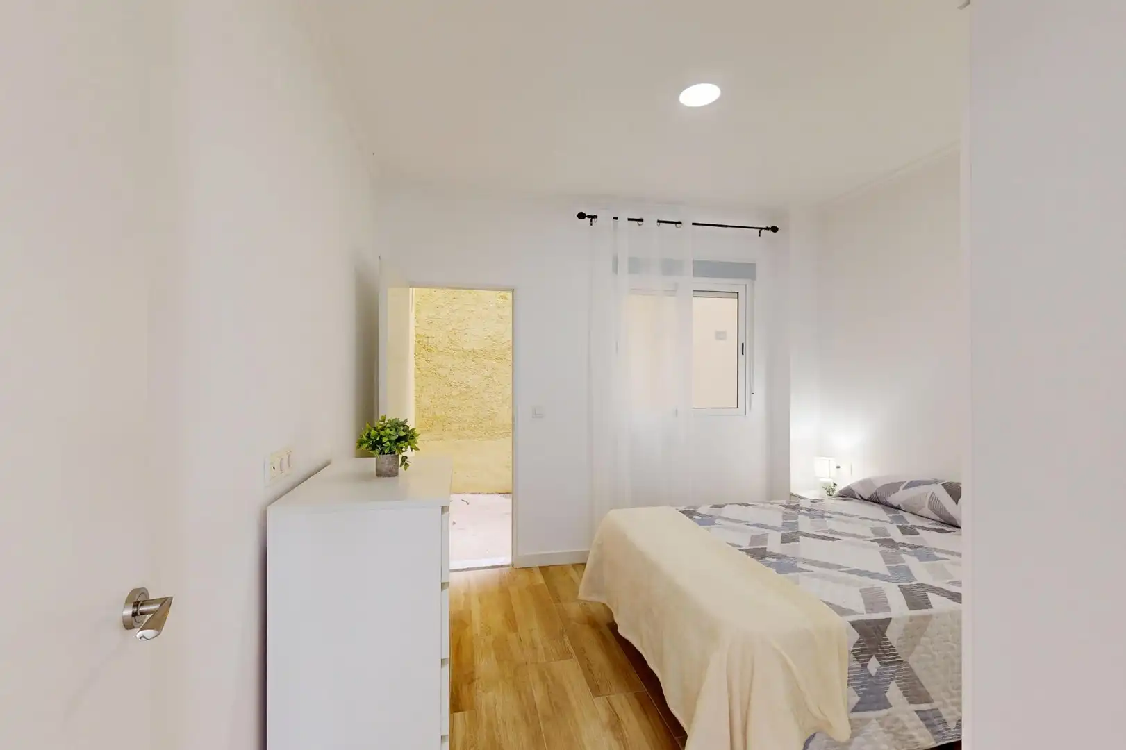 Bedroom of Flat for rent in Cartagena