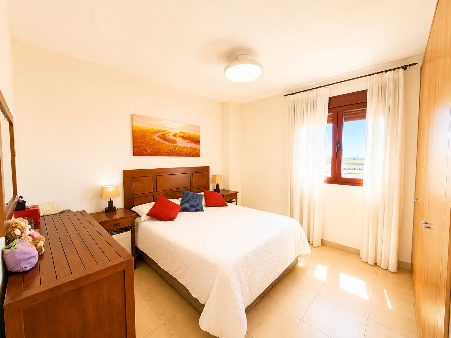 Bedroom of Flat for sale in Sevilla  with Air Conditioner and Community pool
