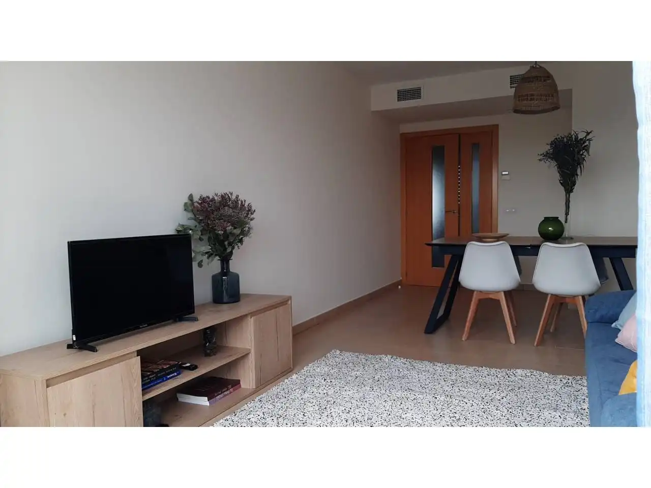Living room of Flat for sale in San Jorge / Sant Jordi  with Air Conditioner, Heating and Terrace
