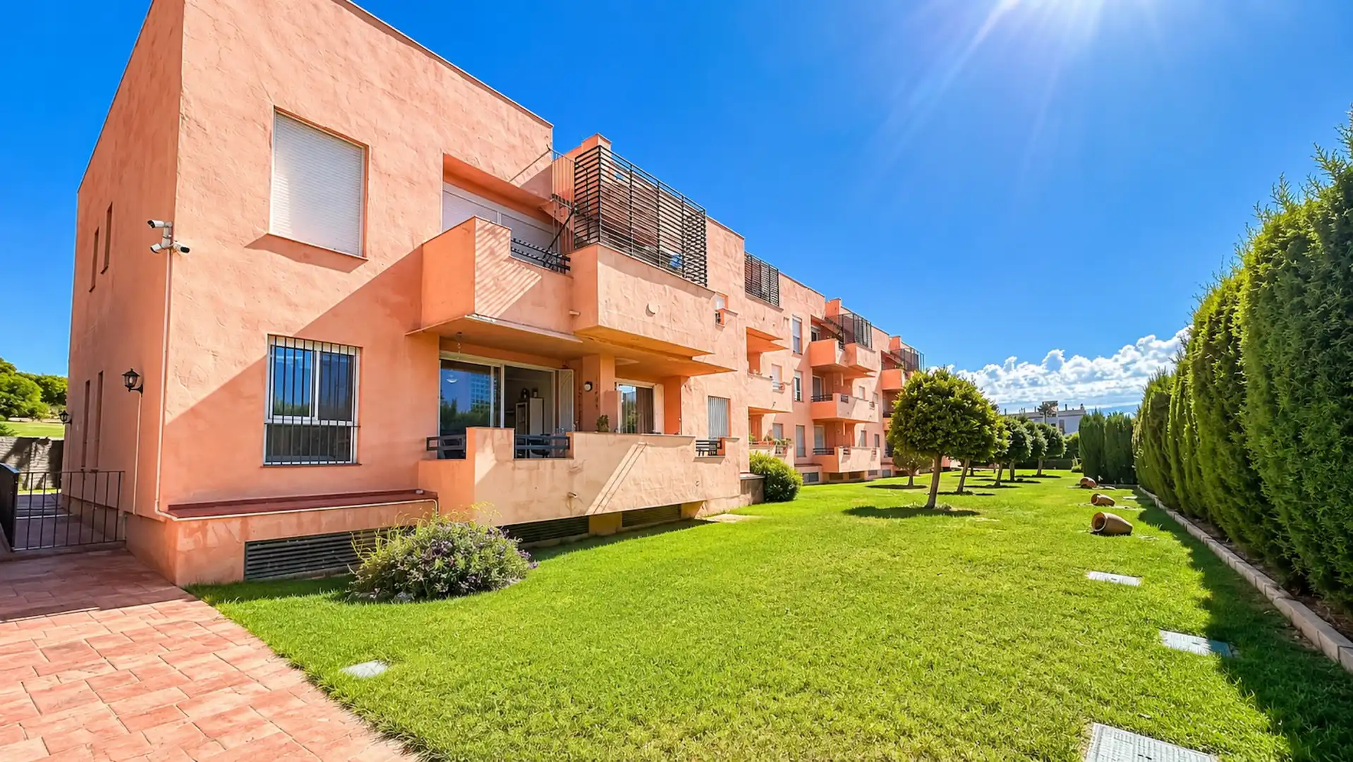 Erdgeschosswohnung mit Pool zum Verkauf in Alcorrín