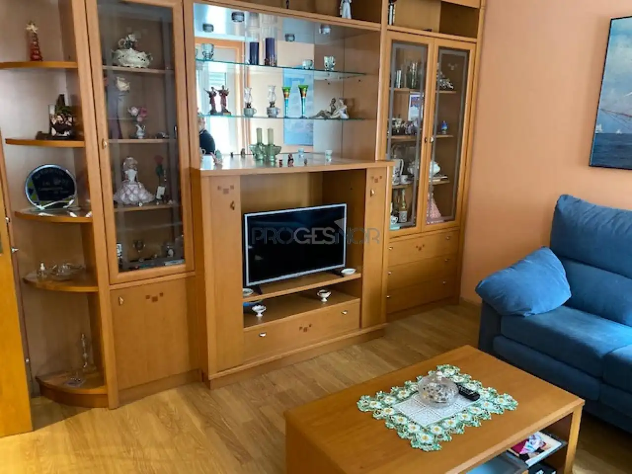 Wohnzimmer von Haus oder Chalet zum Verkauf in León Capital  mit Heizung, Privatgarten und Terrasse