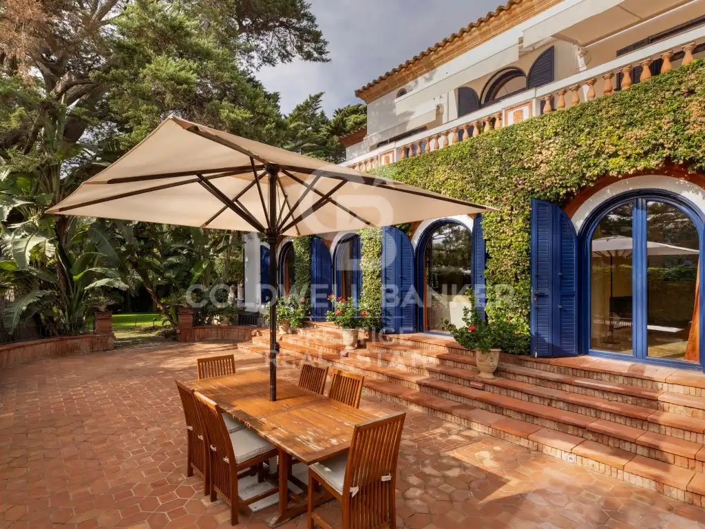Terraza de Casa o chalet en venta en Sitges con Aire acondicionado, Jardín privado y Terraza