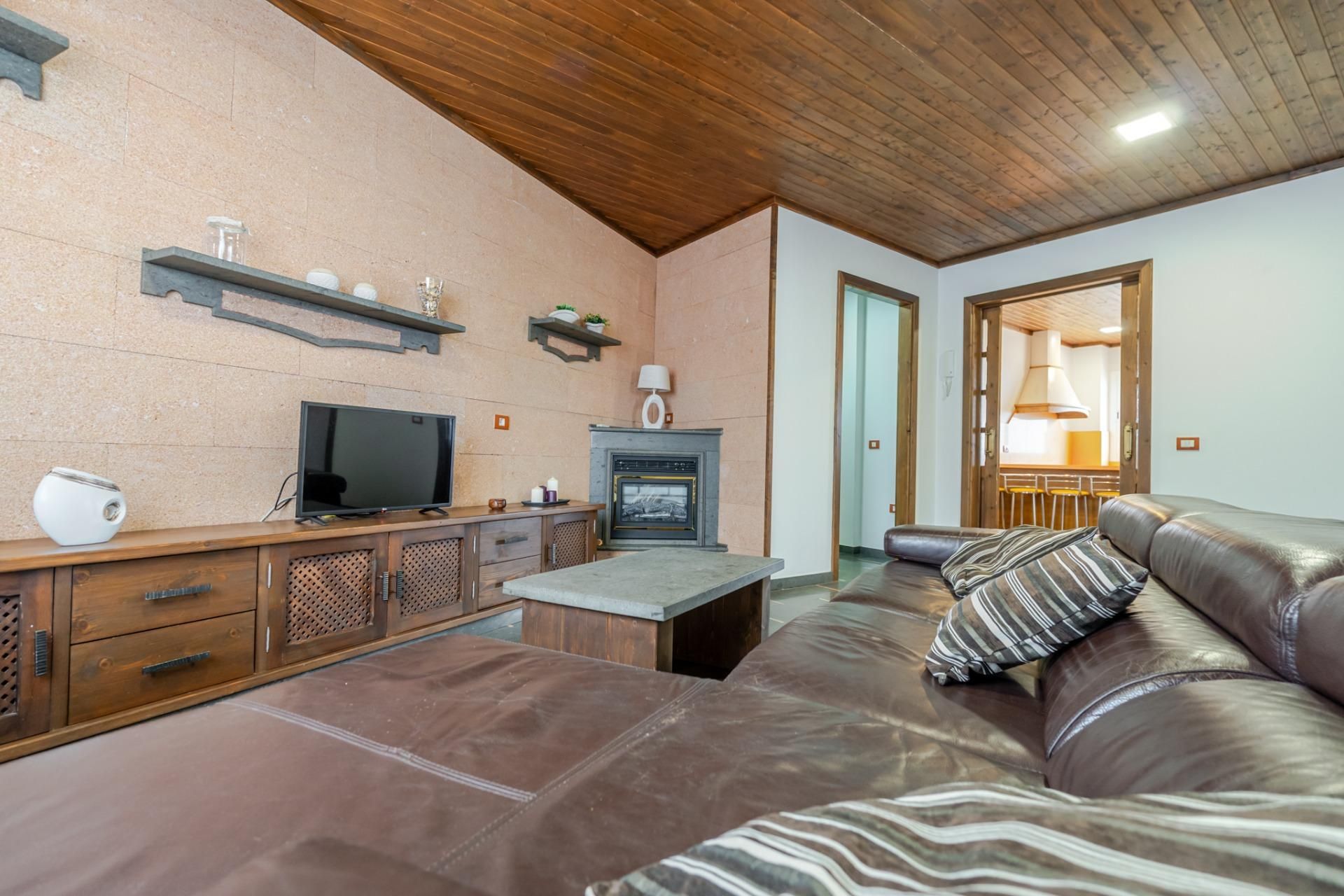 Living room of Flat for sale in Arucas  with Air Conditioner, Terrace and Balcony