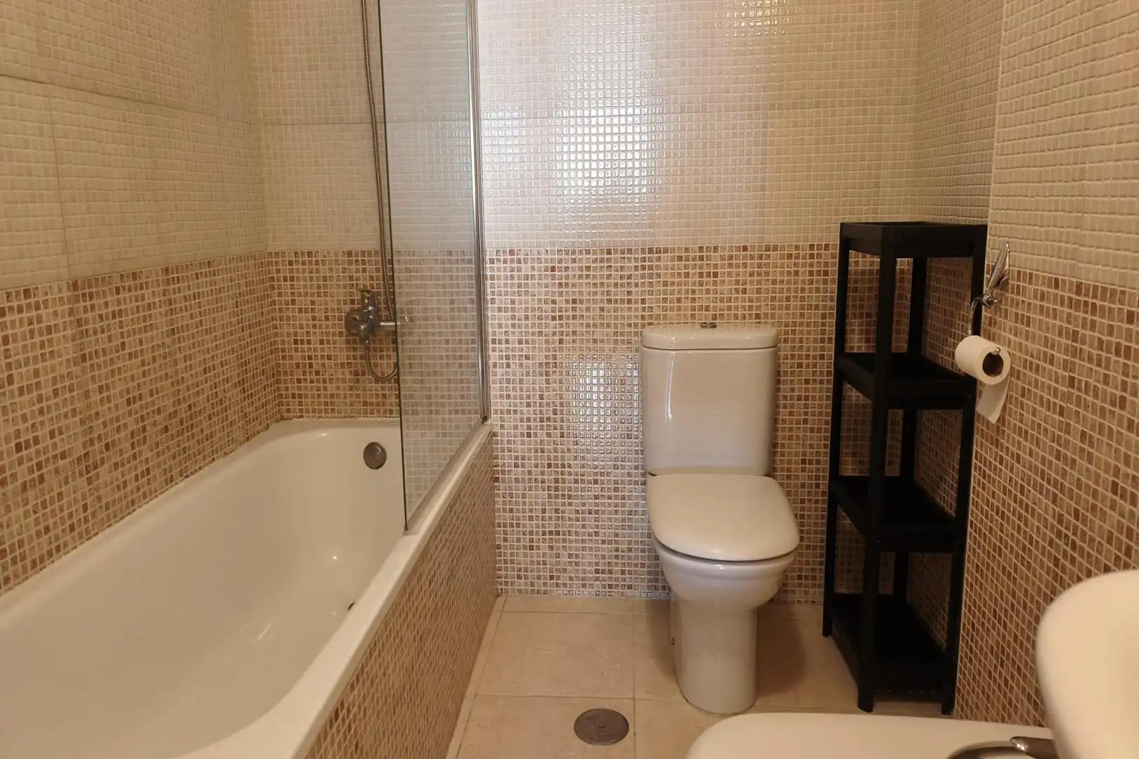 Bany de Apartament en venda en Vícar amb Aire condicionat, Terrassa i Moblat
