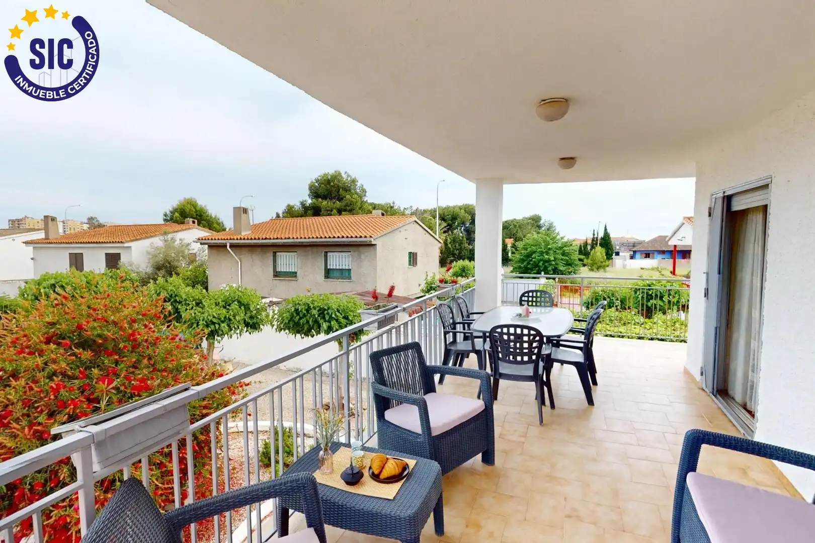 Terrace of Houses for sale in Benicasim / Benicàssim  with Air Conditioner, Private garden and Terrace