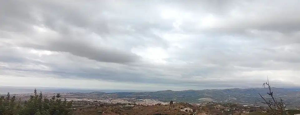 Vista exterior de Finca rústica en venta en Vélez-Málaga con Jardín privado, Terraza y Piscina