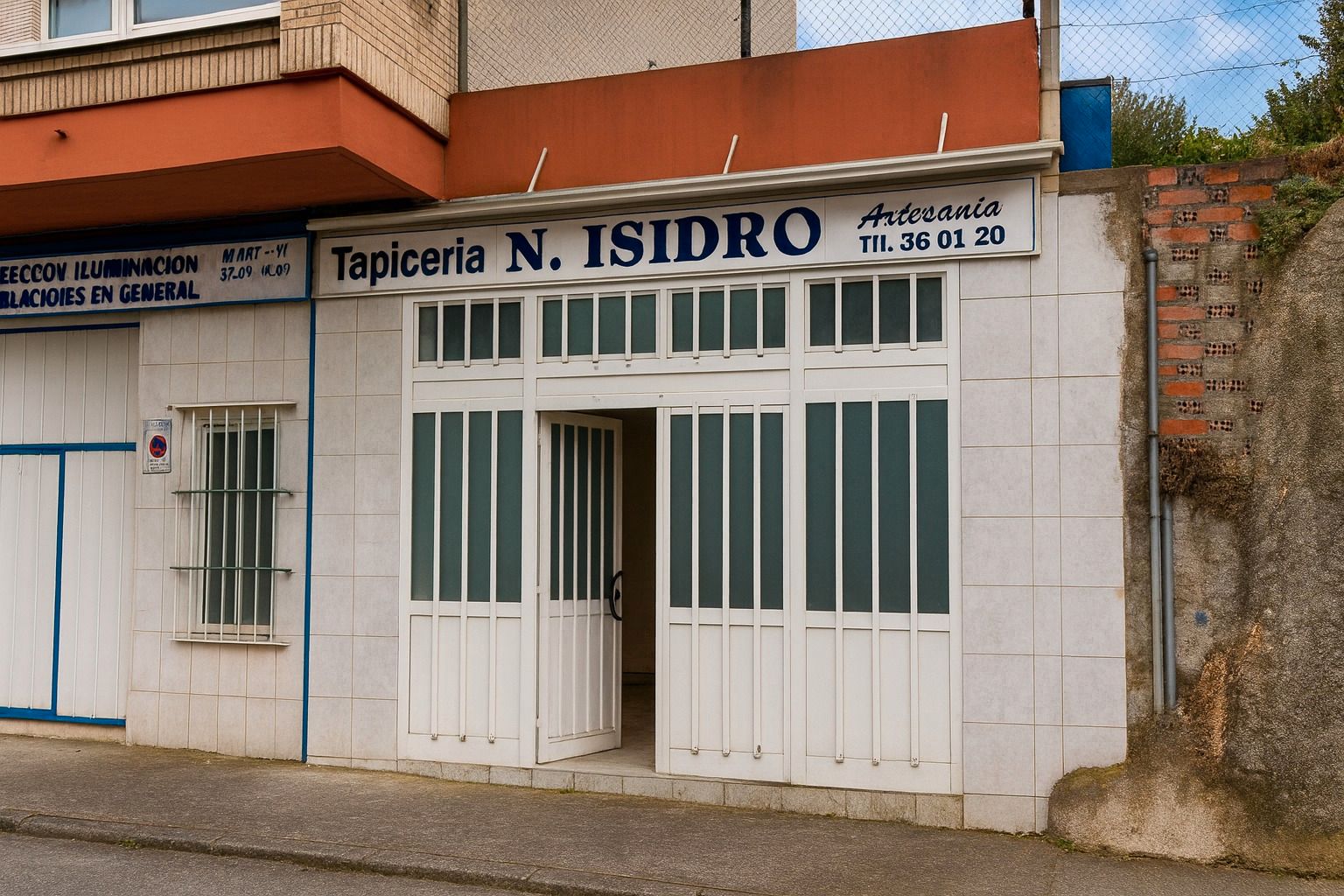 Vista exterior de Local de alquiler en Santander