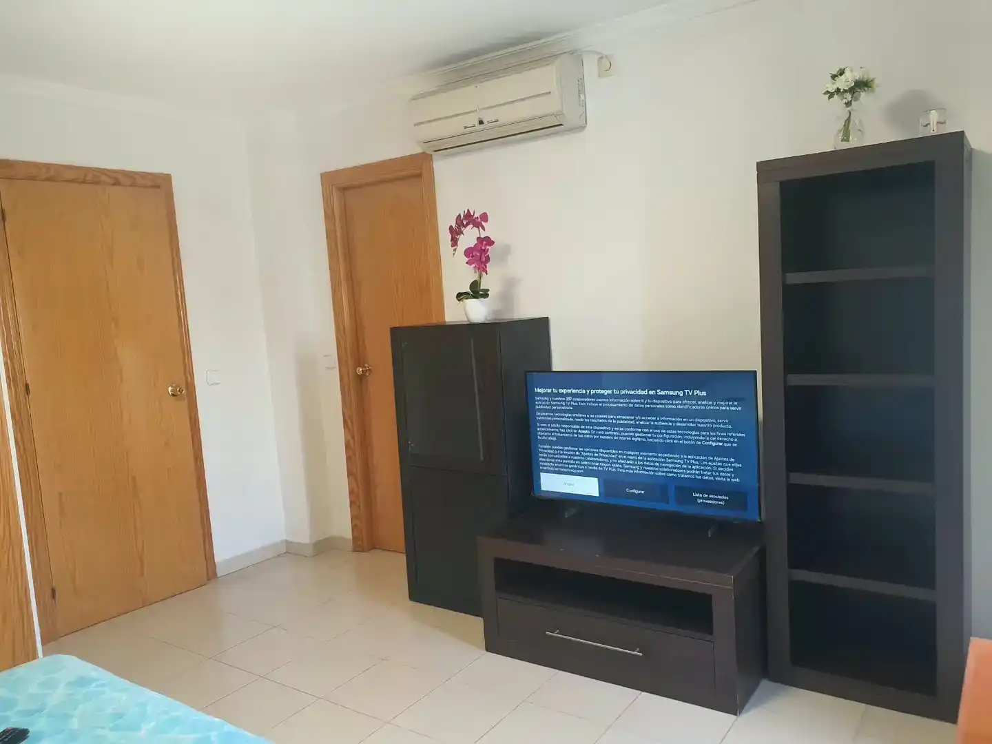 Sala de estar de Casa o chalet para compartir en Parla con Aire acondicionado, Amueblado y Balcón