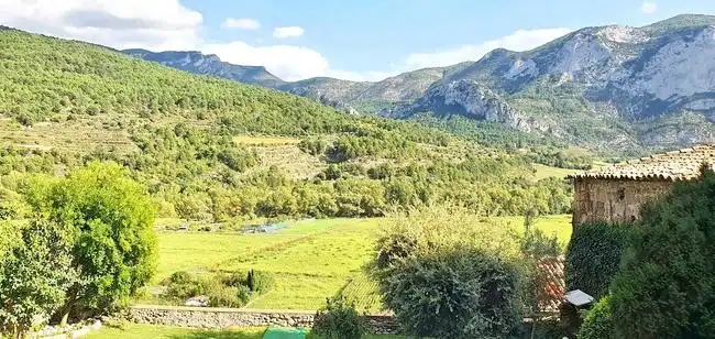 Vista exterior de Finca rústica en venda en Organyà
