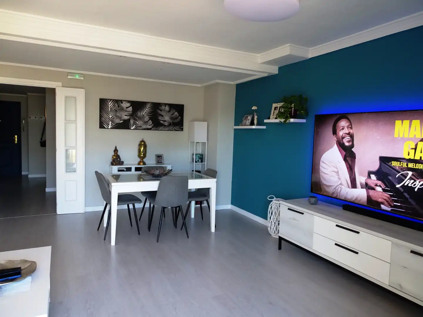 Sala de estar de Casa adosada en venta en Rincón de la Victoria con Aire acondicionado, Calefacción y Jardín privado