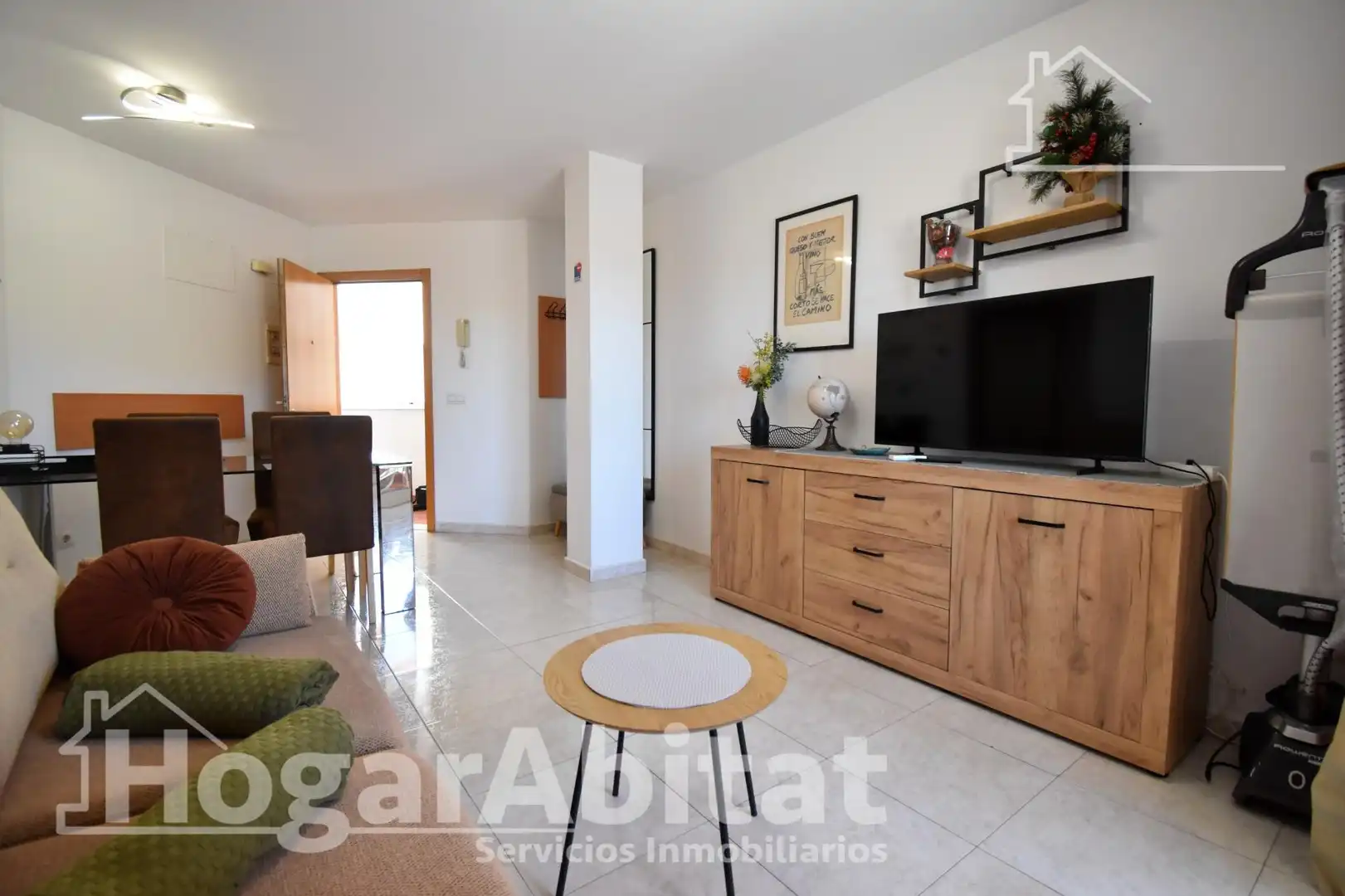 Living room of Flat for sale in Dénia  with Air Conditioner, Heating and Terrace