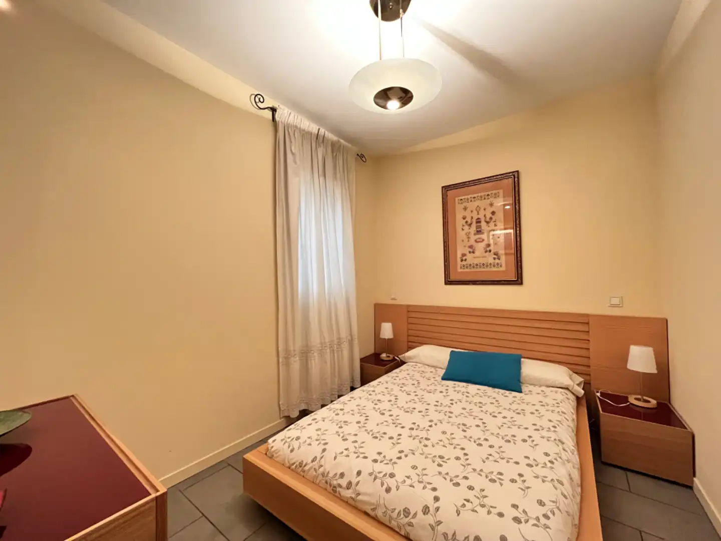 Schlafzimmer von Wohnung zum Verkauf in Madrid mit Terrasse, Möbliert und Ofen