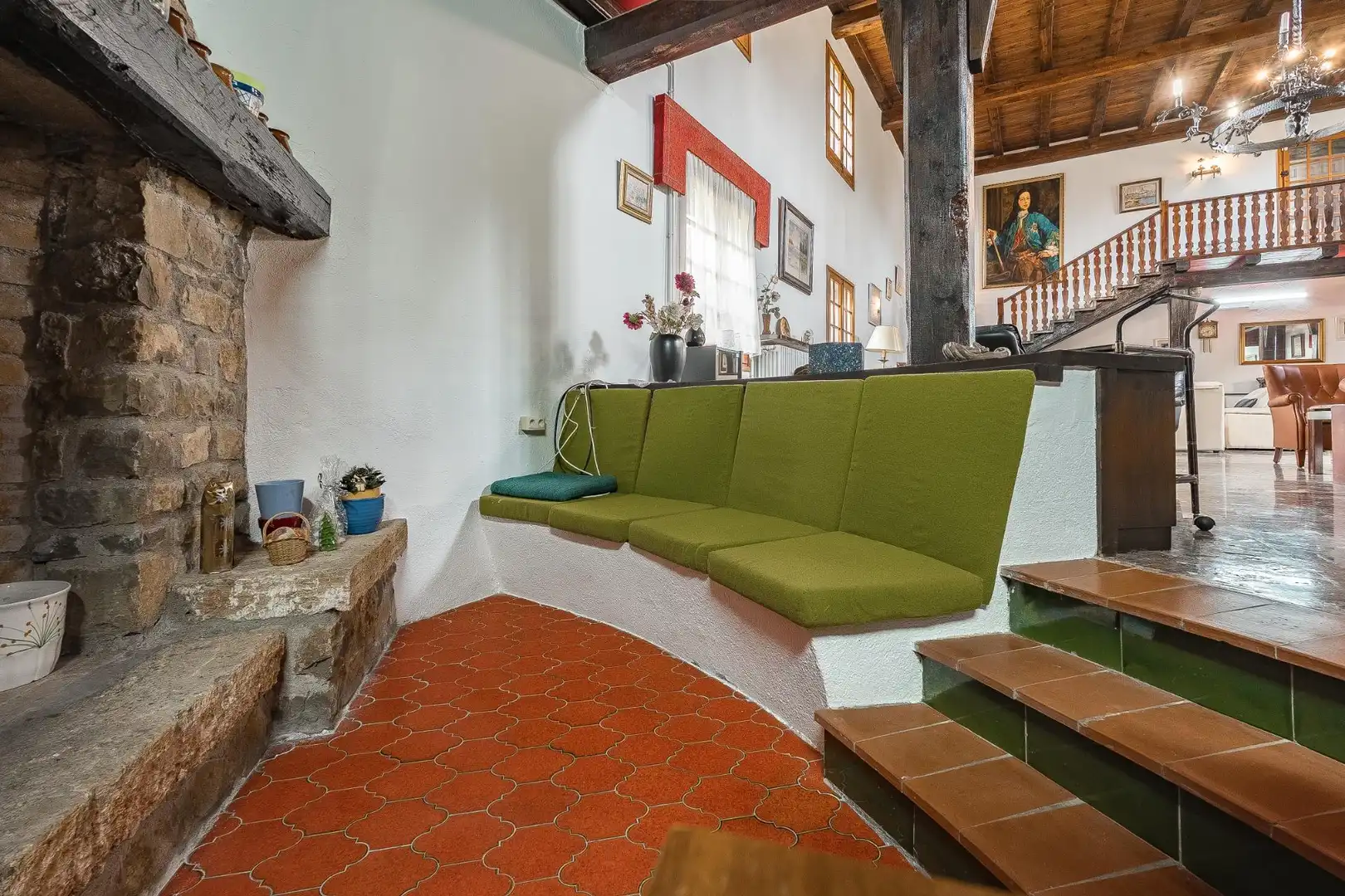 Sala de estar de Casa o chalet en venta en Cabanelles con Calefacción, Terraza y Balcón