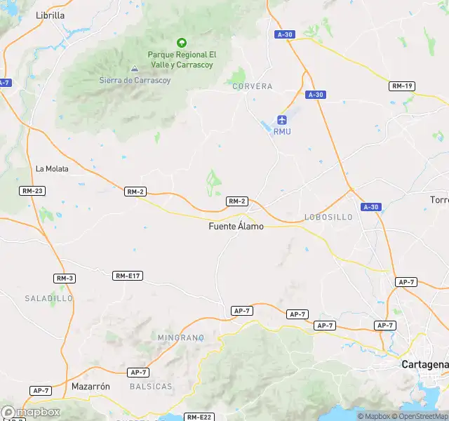 Vista exterior de Pis en venda en Fuente Álamo de Murcia
