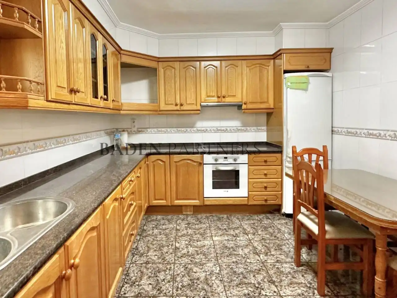 Kitchen of Flat for sale in Vinaròs  with Terrace, Furnished and Balcony
