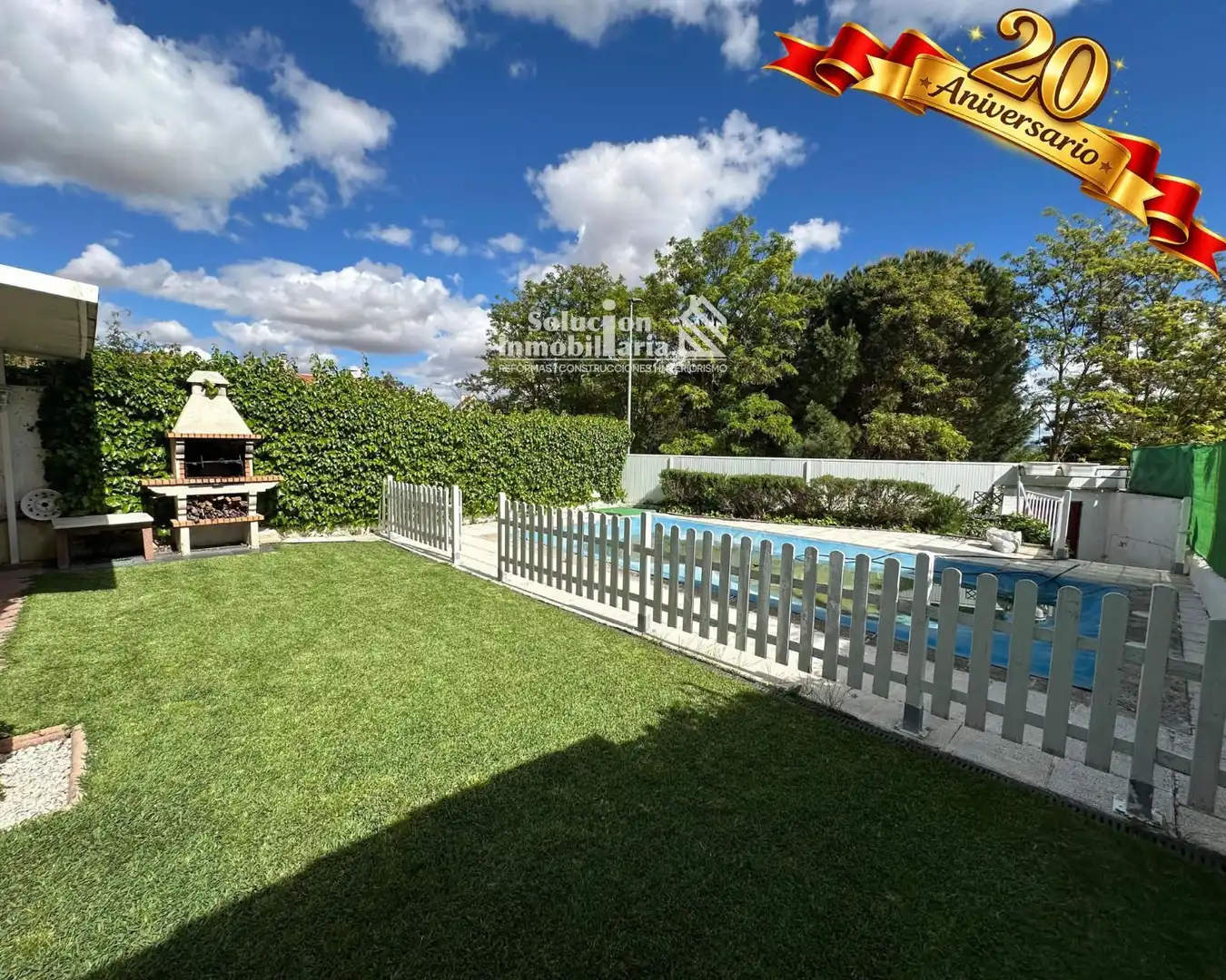 Garden of Detached homes for sale in Cabrerizos  with Heating, Terrace and Swimming Pool