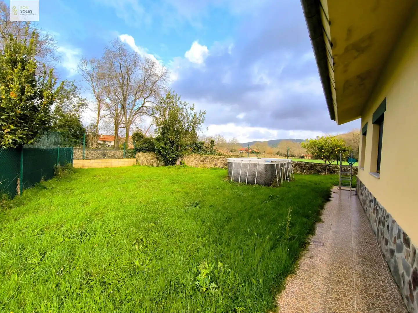 Villa con giardino in affitto a Hazas de Cesto, imagen 46