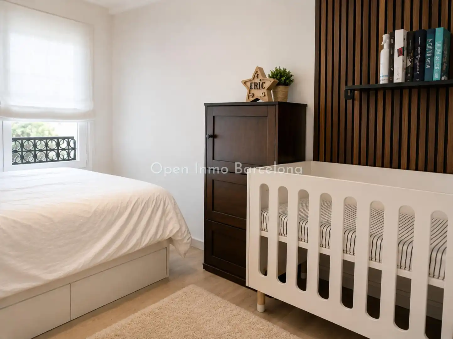 Schlafzimmer von Wohnung zur Miete in Sitges mit Klimaanlage, Heizung und Möbliert