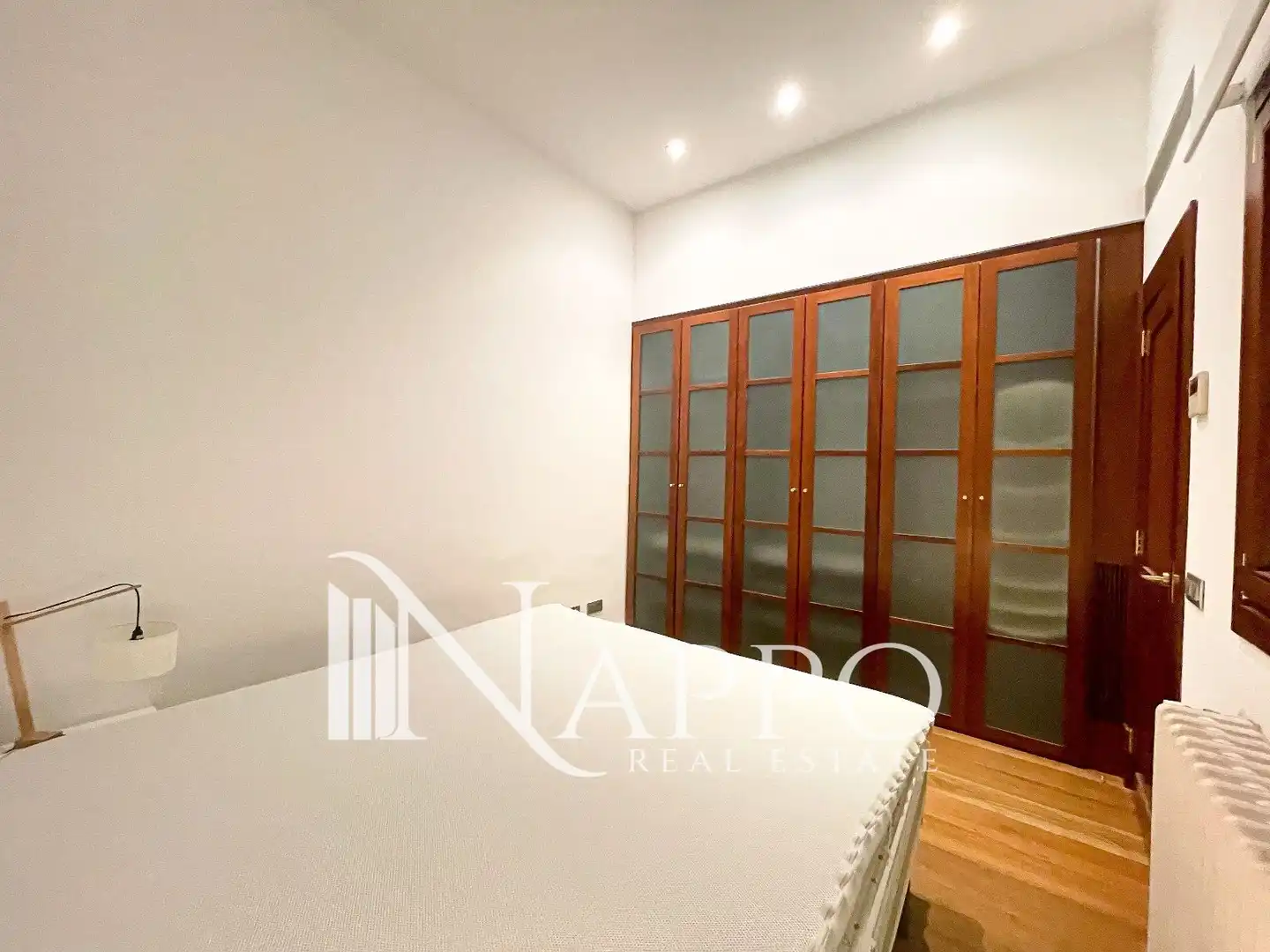 Schlafzimmer von Dachboden zur Miete in  Palma de Mallorca mit Klimaanlage und Heizung