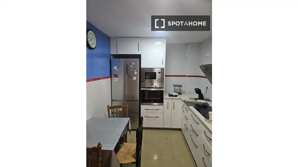 Kitchen of Apartments for share in Benavites  with Air Conditioner, Terrace and Furnished