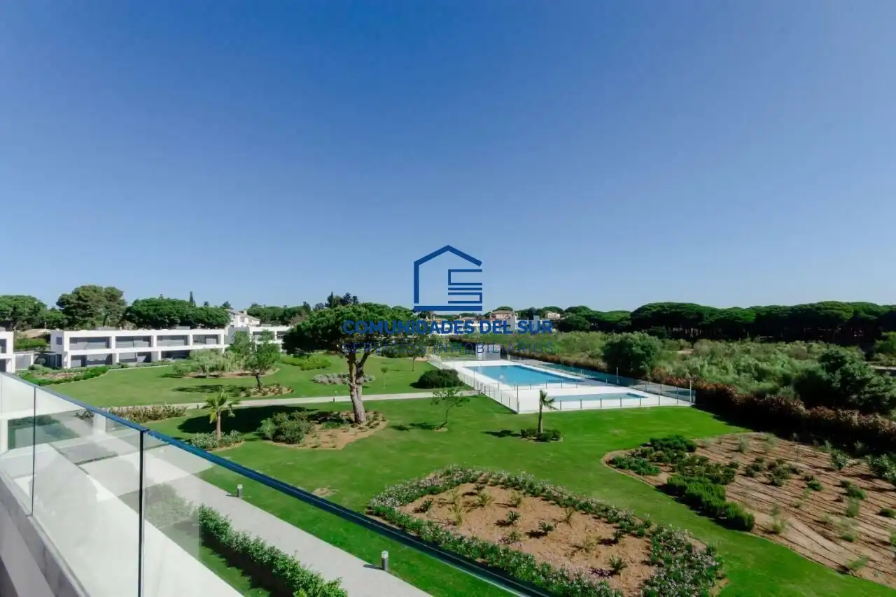 Garten von Wohnung zur Miete in El Puerto de Santa María mit Klimaanlage, Privatgarten und Terrasse