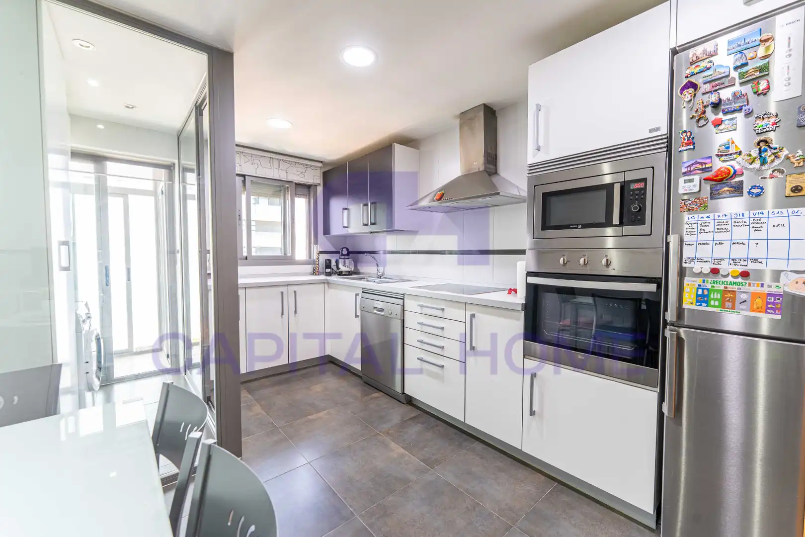 Cocina de Piso en venta en Móstoles con Aire acondicionado, Calefacción y Terraza