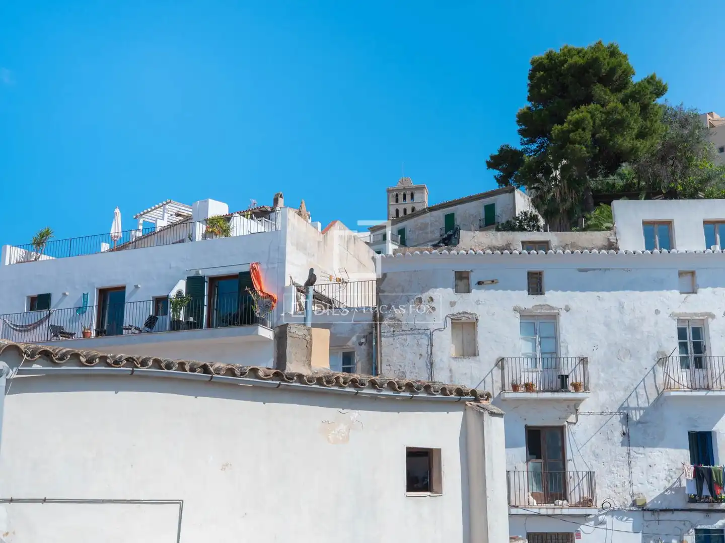 Vista exterior de Piso en venta en Eivissa con Aire acondicionado, Terraza y Amueblado