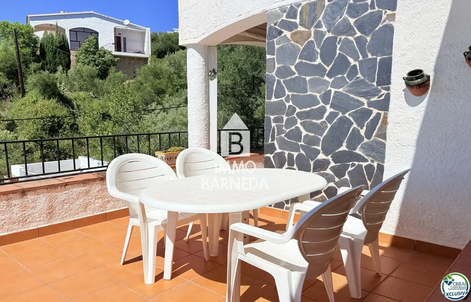 Terrassa de Casa o xalet en venda en Roses amb Jardí privat i Terrassa