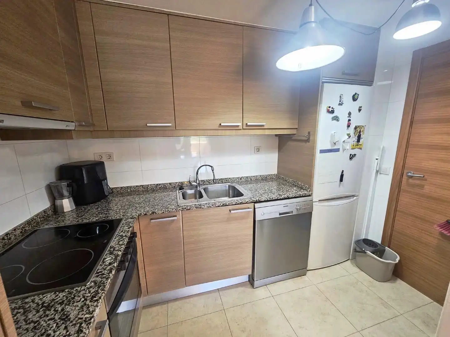 Kitchen of Flat for sale in Sant Feliu de Guíxols  with Heating, Private garden and Terrace