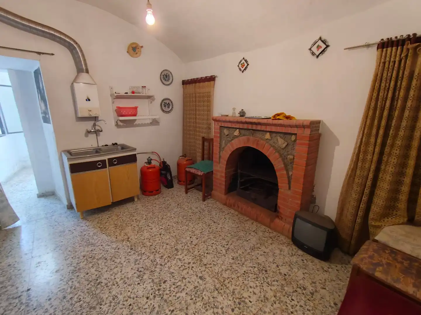 Cocina de Casa o chalet en venta en Guadix con Terraza, Amueblado y Horno